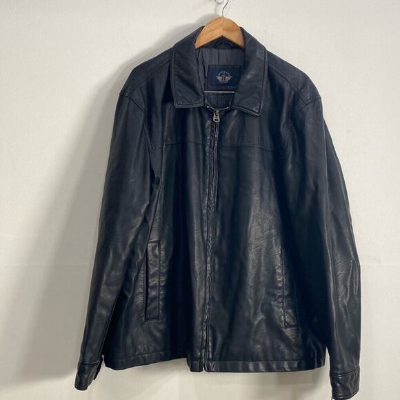 Dockers Jackets & Blazers - Dockers Faux Fur Men's 2X Jacket Zip Up